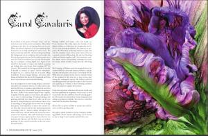 The Eden Magazine feature on Carol Cavalaris