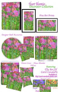 Heart Bloomies Art Now On Decorator Collection